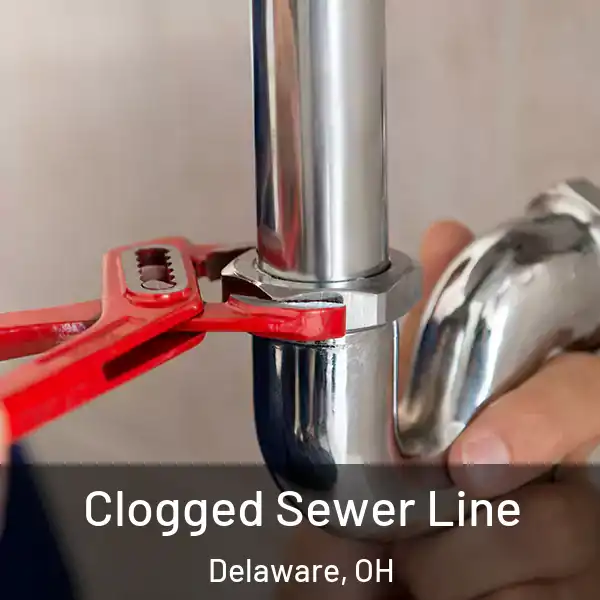  Clogged Sewer Line Delaware, OH
